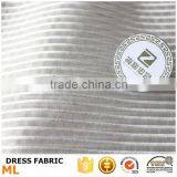 Cotton Stripe Jacquard Organza Dress Fabric for Women's Fashion Dresses or Tutu Dress Fabric thumbnail-2