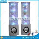 2(2.0) Computer Speaker With Firework Flashing Light for Computer or Portable Audio thumbnail-2