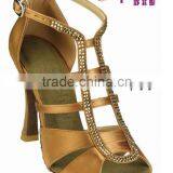Rhinestone Salsa Dance Shoes thumbnail-1