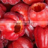 IQF frozen red bell pepper