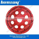 Hot sell 5inch 125mm diamond double row cup wheel