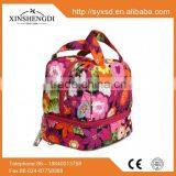 Good Price Cotton Pretty Quilted Textile Printing Side by Cooler Tote Bag thumbnail-2