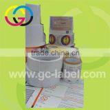 High Quality Custom Silver Pet Label Self-adhesive Stickers and Labels thumbnail-2