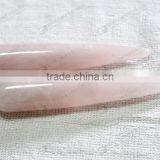Wholesale Facial Massage Stick,gemstone Rose Quartz Massager Sticks thumbnail-3
