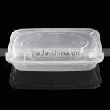 Meat Plastic Container PP Dish Plate Plastic Plate 1200ml