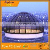 Multi Wall Polycarbonate Bronze/clear Panel Transparent Thermal Insulation Unbreakable Skylight Roofing thumbnail-6