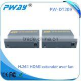 Pinwei Newest 200M H.264 HDMI Extender Over IP Extender With IR and HDMI Looping Out thumbnail-4
