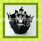 Wedding Party Favor Black Cupcake Wrappers for 2016 Olympic Game