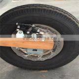 Pneumatic Wheel Wheel Type and Metal Tray Material Electric Power Barrow thumbnail-4