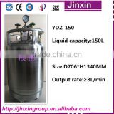 Drain Continuously YDZ-150 Self-pressurized Cryogenic Liquid Dewar Flask Container