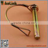 Zinc Yellow or Zinc Clear Wire Tab Lock Pin for Tractor thumbnail-1