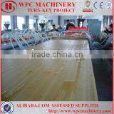 CE Certificated Twin Screw Extruder PVC WPC Door Board Machine Price thumbnail-1