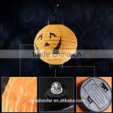 Halloween Lanterns of Pumpkin Lantern Paper Collapsible Paper Lantern Electric Lanterns Electric String Paper Lantern thumbnail-2