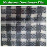Black and White Grid Plastic Greenhouse Film for Mushroom / Bacteria Growing House thumbnail-2