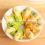 Nice and Fashion Skinning Banana Eraser With Expression (2pcs) thumbnail-1