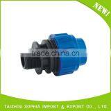 Top Supplier All Size Available PP Compression Pipe Fitting Water Fluid Quick Elbow for Irrigation thumbnail-6