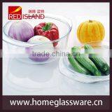 1L Transparent Tempered Glass Bowl Set for Microwave Oven thumbnail-2