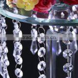 Beautiful Beaded Crystal Cake Stand for Wedding Decoration thumbnail-2