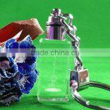 Fashion Building Lasered Crystal Keychain Wholesale thumbnail-1
