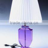 Purple Crystal Table Lamp Wholesale thumbnail-1