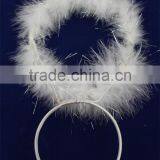 Party Girl Fashion Headband Flower Headband Feather Hairband thumbnail-2