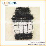 Christmas Tinsel Black and White Snowman/Christmas Tinsel Garland/ornament Christmas thumbnail-2