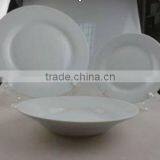 18 Pcs White Porcelain Dinner Set thumbnail-1