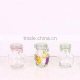 100ml Mini Glass Jar With Metal Clip thumbnail-1