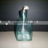 glass oil lamp/glass bottle