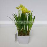 Artificial Mini Narcissus Bonsai for Table Decoration thumbnail-1