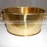 gold plated expensive shiny planters for sale