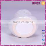 White Ceramic Craft Decoration Flower Vase Stand thumbnail-6