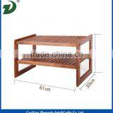 High Class Walnut Wood Shoe Rack thumbnail-2
