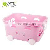 Plastic Storage Container With Wheels and Handles for Sale thumbnail-3