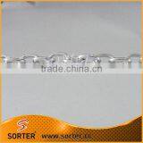 Non Tarnish Aluminum Silver Cable Bulk Chain 15x11mm Links thumbnail-1