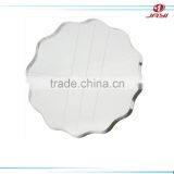 Acrylic Stamp Block With Grips, Clear Perspex Stamping Block With Finger Grid