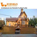 Wholesale Price Prefabricated Log Cabins Wooden House thumbnail-4