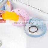 Hanging Soap Holder Plastic Soap Holder Soap Dish Holder Over Sink Shelf With Suckers thumbnail-4