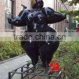 Fiberglass Sculpture Fat Woman thumbnail-1