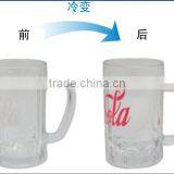 Custom Made Cold Color Change Glass Beer Mugs thumbnail-3