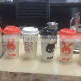 Single Wall Plastic pp Travel Cup thumbnail-2