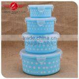 High Quality Round Plastic Preservation Box / Storage Box With Lid /Crisper thumbnail-1