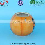 Popular Sales Ceramic Halloween Pumpkin Candle Holder thumbnail-2