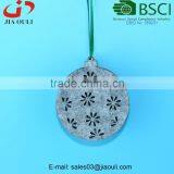 BSCI Audit Factory New Christmas Decorations Non-woven Felt LED Christmas Ball thumbnail-1