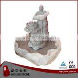 Nice White Granite Garden Water Fountain thumbnail-1