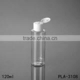 Best Sellers Hot Products 50ml Plastic Shampoo Bottle Flip Caps Clear Flat Shoulder Pet Shampoo Bottle Cosmetic Packaging thumbnail-4