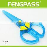 S5-1016 5 Inch 2Cr13 Stainless Steel Blade With Colorful Plastic Handle Shape Cutting Scissors thumbnail-1