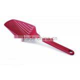 Hot Selling Eco-friendly Colorful Large Kitchen Nylon Scoop Colander Slotted Spoon thumbnail-4