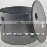 Frizzling Silver Coal Hod,trash Bin,garbage Bin thumbnail-2