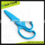 CS015 5"Hot student plastic cutting scissor for promotion
